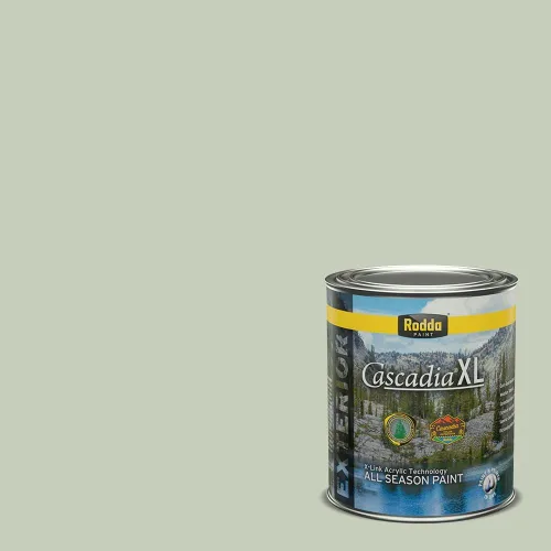 Miniatura 43 de Rodda Paint CASCADIA XL Pintura e imprimación satinada exterior en uno, cuarto de galón, reina africana