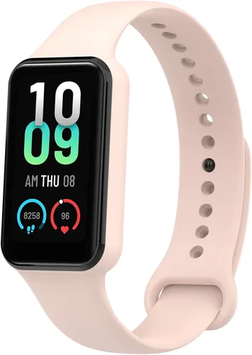 Miniatura 9 de Senter Correa de liberación rápida de silicona suave para reloj inteligente Amazfit Band 7 Pro