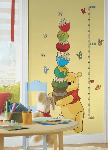 Miniatura 2 de Disney Tabla de crecimiento Winnie The Pooh Peel & Stick pulgadas de RoomMates, RMK1501GC