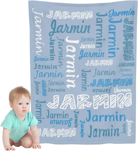 Miniatura 23 de Manta personalizada para niño, manta suave para regalo de cumpleaños de bebé Color: 14
