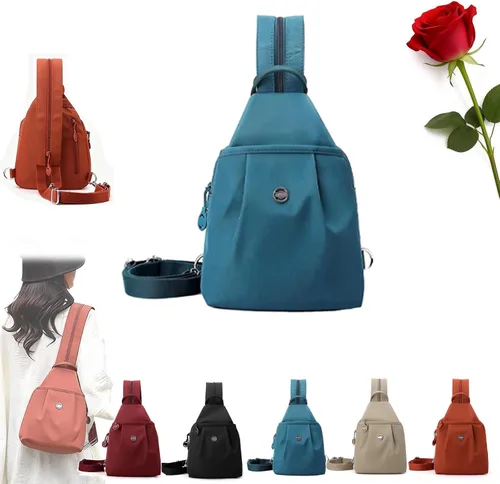 Miniatura 11 de Mochila convertible para mujer, impermeable, Oxford, 3 en 1, antirrobo, bolsa cruzada de viaje para viajes, Negro