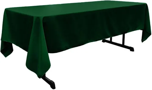 Miniatura 79 de New Creations Fabric & Foam Inc - Mantel rectangular de popelina de poliéster de 60 pulgadas de ancho por 120 pulgadas de largo. (Avocado)