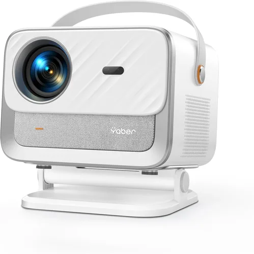 Miniatura 8 de [Enfoque automático y soporte Keystone/4K] Proyector inteligente YABER U11 con aplicaciones integradas y Wi-Fi 6, altavoces estéreo duales