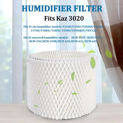 Miniatura 4 de Cenipar WF2 - Filtros humidificadores de repuesto para Kaz para filtros humidificadores Vicks V3100, V3500, V3700, V3900 Enviracaire ECM-500 Sunbeam
