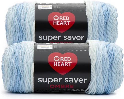 Miniatura 45 de Red Heart Super Saver Jumbo Ovillo de lana, Amatista