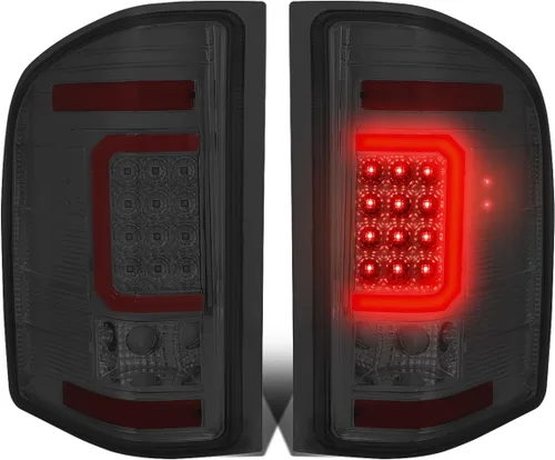 Miniatura 11 de DNA MOTORING TL-CSIL07-LED-3D-CH-CL Conjunto de luces traseras LED 3D para lado del conductor y del pasajero