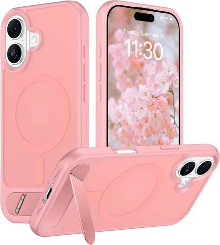 Miniatura 30 de Funda para iPhone 11 con compatibilidad magnética, [Soporte invisible incorporado][Compatible con MagSafe]