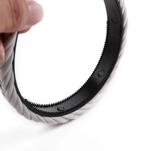 Miniatura 4 de Diadema trenzada de cola de pez ancha con dientes trenzados, accesorios de trenzas trenzadas, accesorios clásicos gruesos de cola de pez trenzada