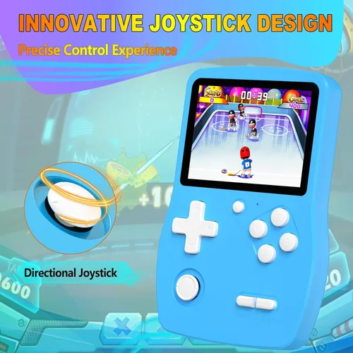 Miniatura 6 de Juegos de mano de 32 bits para niños precargados 139 videojuegos, reproductor de videojuegos portátil con pantalla IPS de 3.0 pulgadas y batería