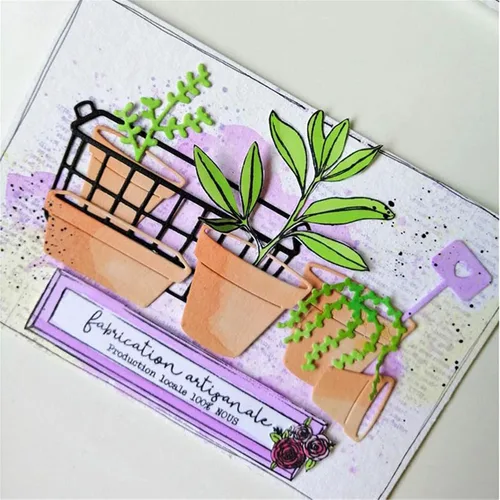 Miniatura 10 de Kit de plantillas de corte Ammsochy, palabras en inglés, plantillas de metal para álbumes de recortes, herramientas de bricolaje, plantilla