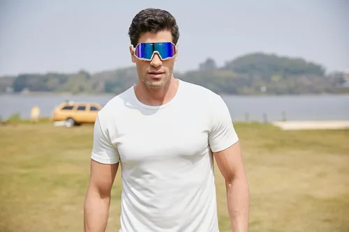 Miniatura 2 de FEISEDY Gafas de sol polarizadas de ciclismo para mujeres y hombres, gafas de sol deportivas al aire libre, béisbol, correr, ciclismo, pesca, B2994