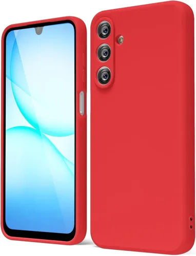 Miniatura 62 de oakxco Funda para teléfono Samsung Galaxy A12 con agarre de silicona líquida, linda delgada fina suave cubierta de gel de goma TPU lisa para mujeres