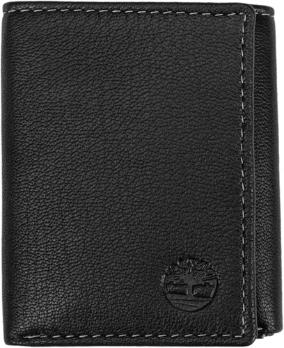 Miniatura 12 de Timberland Billetera triple de cuero para hombre con ventana de identificación