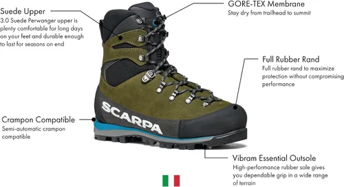 Miniatura 2 de SCARPA Grand Dru GTX - Botas de senderismo impermeables Gore-Tex para montañismo y mochileros