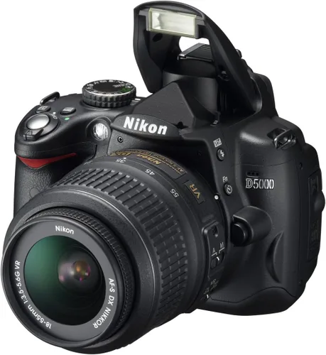 Miniatura 10 de Nikon D5000 cámara réflex digital 12.3MP DX con lente de 18-55mm f/3.5-5.6G VR y LCD de ángulo variable de 2.7 pulgadas