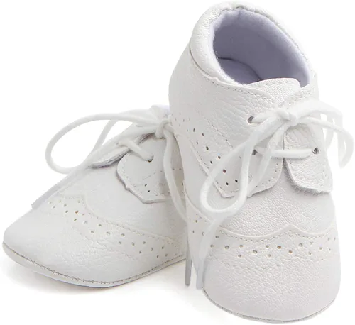 Miniatura 2 de Methee Zapatos para caminar para bebés y niñas, suela suave, antideslizantes, zapatos para primeros caminos, zapatos de cuna para recién nacidos