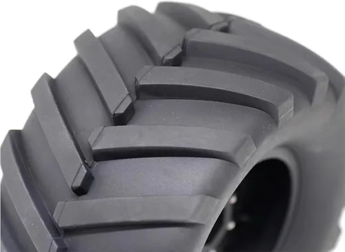 Miniatura 4 de Neumáticos de camión Monster 1/8 RC y ruedas hexagonales de 0.669 in, llantas de goma para buggy para camiones todoterreno a escala 1:8, Kaiju Tmaxx