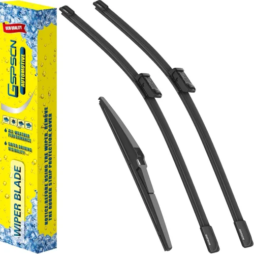 Miniatura 15 de GSPSCN 2 limpiaparabrisas de repuesto para Cooper R55, R56, R57, 2013, 2014, 2015, 19 + 18 pulgadas (juego de 2)
