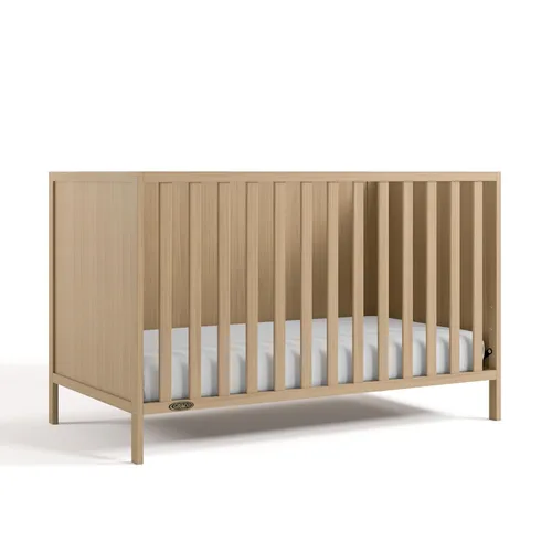 Miniatura 24 de Graco Theo Cuna convertible 3 en 1 para bebé, certificado GREENGUARD Gold, se convierte en cama y sofá cama para niños pequeños, se adapta a colchón