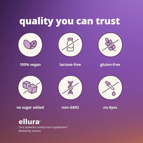 Miniatura 8 de ellura 36 mg de PAC solubles y bioactivos respaldados clínicamente – Extracto de jugo de fruta de arándano 100% concentrado, para la salud