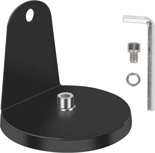 Soporte de barra de luz magnética, potente soporte de montaje de base magnética para montaje en la parte inferior de la luz de trabajo LED