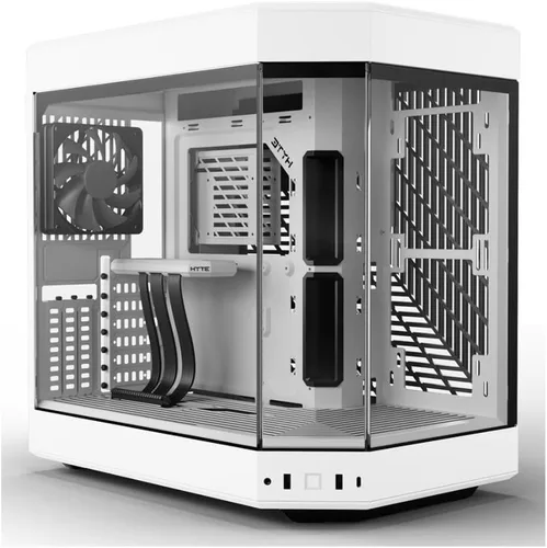 Miniatura 20 de HYTE Y70 - Caja ATX de torre intermedia Touch Infinite de doble cámara con estética moderna y pantalla táctil LCD de 2.5K integrada, color negro