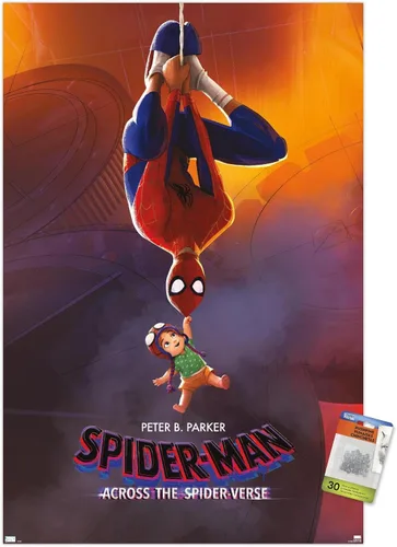 Miniatura 8 de Trends International Marvel Spider-Man: Across The Spider-Verse - Póster de Peter & Mayday Parker de una hoja, 22.4 pulgadas de largo x 14.7 Versión