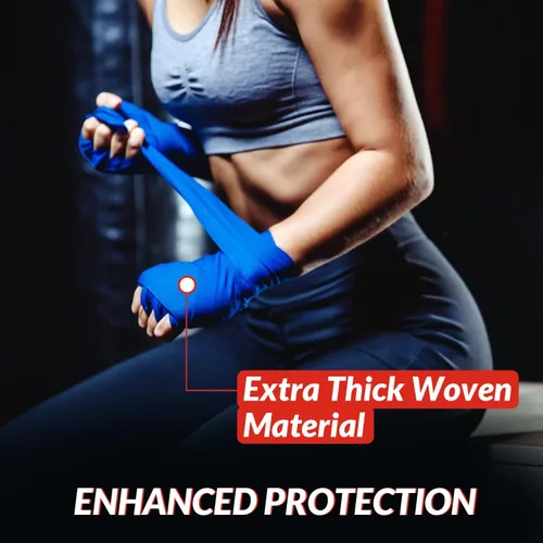 Miniatura 3 de DEFY Professional – Vendas elásticas profesionales para manos, de 180 pulgadas (457.2 cm), para boxeo, muay thai, MMA, para hombre y mujer - Par Rojo