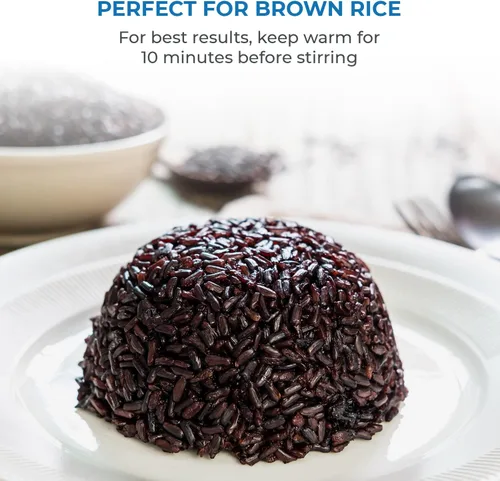 Miniatura 6 de Arrocera Clásica BUFFALO con Olla Interior de Acero Inoxidable Recubierto - Olla de Arroz Eléctrica para Arroz Blanco/Integral, Granos - Fácil