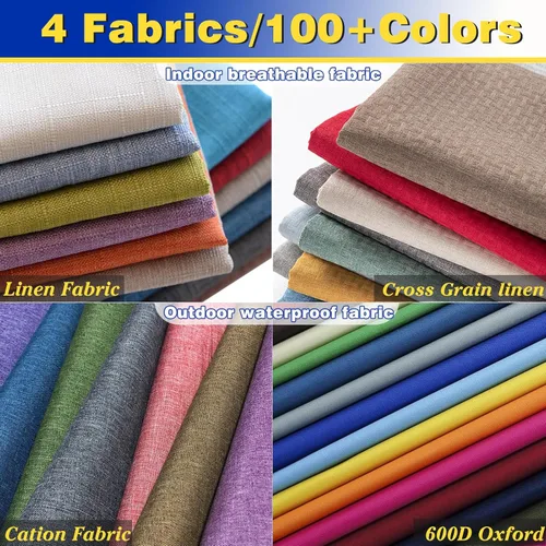 Miniatura 2 de Cojín de banco personalizado, cojines de banco para muebles de interior, cojines de asiento de ventana para interiores con parte inferior