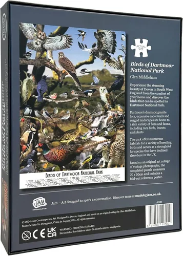 Miniatura 5 de Rompecabezas de pájaros para adultos, 1000 piezas, para observación de aves, naturaleza y vida silvestre