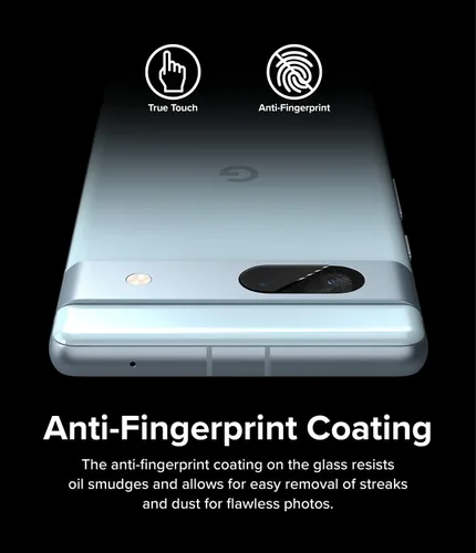 Miniatura 8 de Ringke Cristal de cámara [protección multicapa/paquete de 3] compatible con protector de lente de cámara Google Pixel 7a, cubierta de vidrio