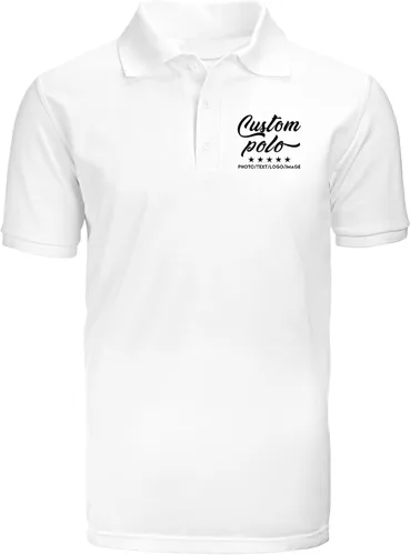 Camisas polo personalizadas para hombres y mujeres, camisas personalizadas con cuello, diseña tus propias camisas