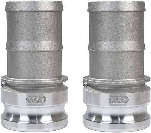 Miniatura 7 de 2 accesorios de aluminio Camlock - Accesorios de manguera de leva y ranura tipo E, acoplamiento Camlock de 1 pulgada
