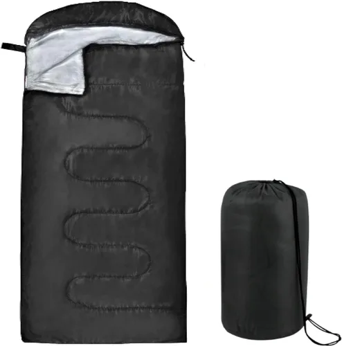 Miniatura 3 de Paquete de 10 sacos de dormir para adultos en clima frío a granel para personas sin hogar, 4 estaciones, cálidos o fríos, ligeros, para interiores