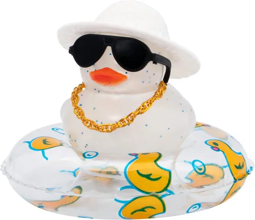 Miniatura 32 de wonuu Accesorios para automóvil, patos de goma, decoraciones de tablero de patos de goma, accesorios rosados, decoración de coche, patos