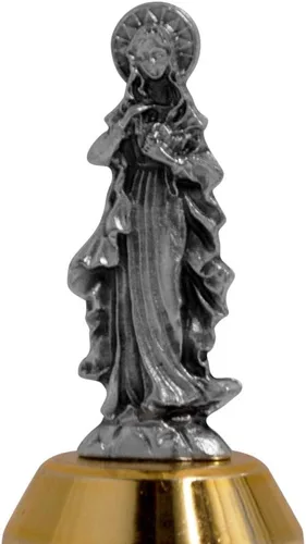 Miniatura 2 de Base de estatuas de figuras sagradas surtidas de alta calidad Estatuas de 2 pulgadas Figura de Jesús Santos y Virgen María para automóvil