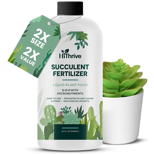 Miniatura 9 de Fertilizante para suculentas de 16 onzas, hace que 32 galones de alimento para plantas suculentas vivas, fertilizante líquido para suculentas