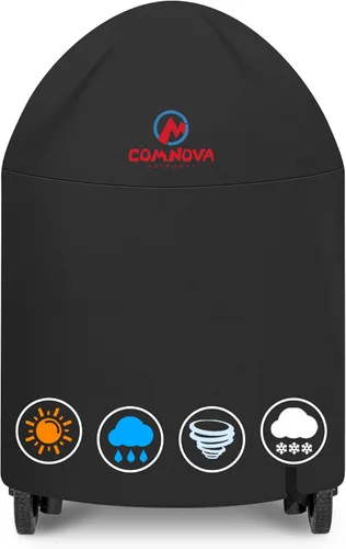 Miniatura 15 de Comnova Cubierta de Parrilla para Char Griller de 3 Quemadores de Combustible Dual – Cubierta de Ahumador 600D para Char Griller, Cubierta