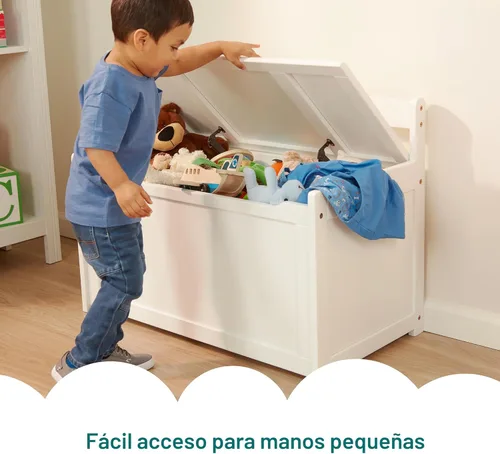 Miniatura 3 de Melissa & Doug Baúl de madera resistente para juguetes