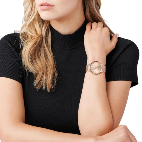 Miniatura 4 de Michael Kors Pyper - Reloj de acero inoxidable para mujer, con correa de acero, cuero o silicona