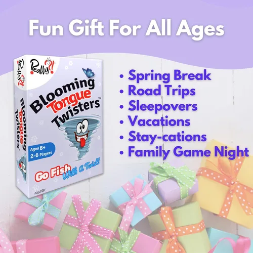 Miniatura 7 de Really?! Divertidos juegos de cartas para niños de 8 a 12 adultos adolescentes, juegos educativos de fiesta familiar con trabalenguas