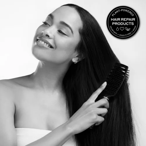 Miniatura 3 de ZENAGEN Zen Brush Gently Detangles Hair, Reduces Breakage, Enhances Scalp Stimulation, Lightweight Ergonomic Design, All Hair Types 1 ea Negro