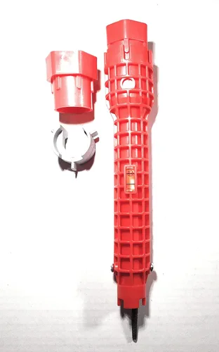Miniatura 3 de (8 en 1) Herramienta instaladora de grifo y fregadero, herramienta de plomería de doble cabezal Entemah, llave de tubo de agua, herramienta