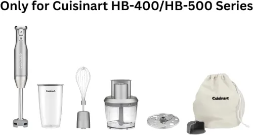 Miniatura 6 de Pieza de repuesto para tapa de procesador de alimentos compatible con licuadora de inmersión Cuisinart Power Blend HB-400/HB-500/HB-400PC/HB-500PC