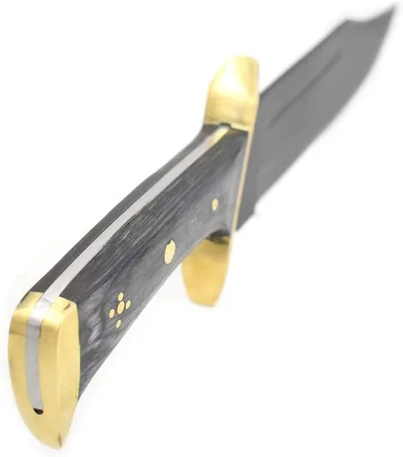 Miniatura 4 de Western Outlaw Caza Camping Collectores Cuchillo (CW) (negro)