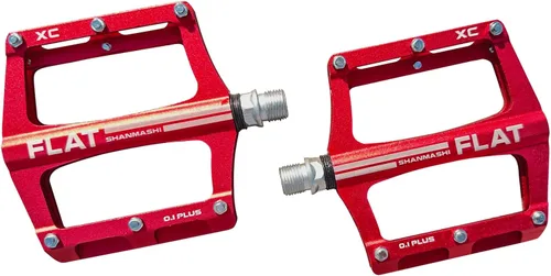 Miniatura 10 de UPANBIKE Pedales de rodamiento de bicicleta de montaña 9/16 '' huso de aleación de aluminio plataforma plana para bicicleta de carretera BMX MTB