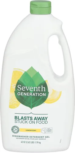 Miniatura 6 de Gel de lavavajillas automático Seventh Generation Free and Clear, 42 onzas - 6 por caja.