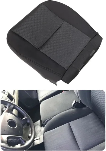 Miniatura 6 de SecosAutoparts Funda de asiento de tela inferior del lado del conductor negra compatible con Chevrolet Silverado 1500 2500 3500 GMC Sierra Tahoe