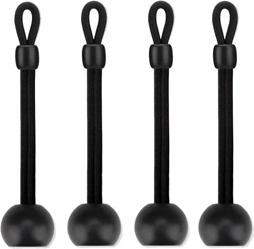 Miniatura 7 de Correas elásticas universales para sombra, piezas de repuesto, compatibles con persianas enrollables Coolaroo para exteriores, persianas para Negro
